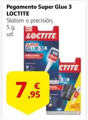 Oferta de Loctite - Pegamento Super Glue 3 por 7,95€ en Alcampo