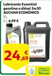 Oferta de Auchan - Lubricante Essential Gasolina O Diesel 5w30 por 24,69€ en Alcampo