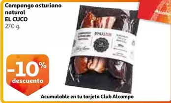 Oferta de El Cuco - Compango Asturiano Natural en Alcampo