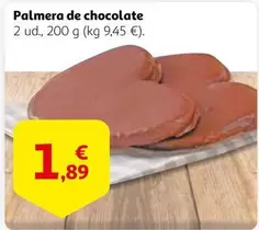 Oferta de Palmera De Chocolate por 1,89€ en Alcampo