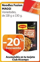 Oferta de Maggi - Noodles Fusian en Alcampo