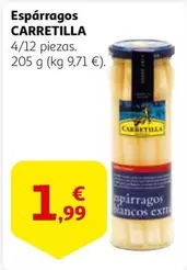 Oferta de Carretilla - Espárragos por 1,99€ en Alcampo