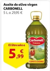 Oferta de Carbonell - Aceite De Oliva Virgen por 5,99€ en Alcampo