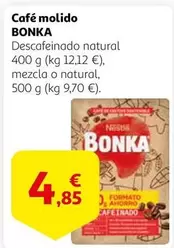 Oferta de Bonka - Café Molido por 4,85€ en Alcampo