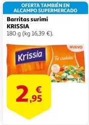 Oferta de Alcampo - Barritas Surimi por 2,95€ en Alcampo