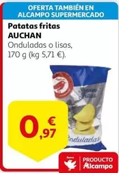 Oferta de Auchan - Patatas Fritas por 0,97€ en Alcampo