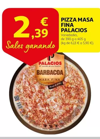 Oferta de Palacios - Pizza Masa Fina por 2,39€ en Alcampo