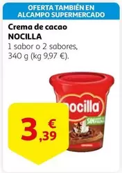 Oferta de Nocilla - Crema De Cacao por 3,39€ en Alcampo