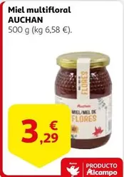 Oferta de Auchan - Miel Multifloral por 3,29€ en Alcampo