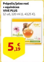 Oferta de Viveplus - Propolis/Jalea Real + Equinãcea por 5,19€ en Alcampo