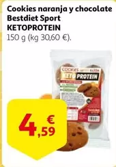 Oferta de Cookies Naranja Y Chocolate Sport por 4,59€ en Alcampo