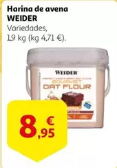 Oferta de Weider - Harina De Avena por 8,95€ en Alcampo