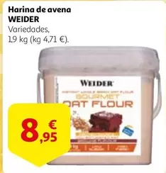 Oferta de Weider - Harina De Avena por 8,95€ en Alcampo