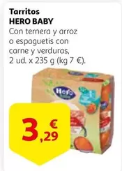 Oferta de Hero - Tarritos por 3,29€ en Alcampo