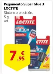 Oferta de Loctite - Pegamento Super Glue 3 por 7,95€ en Alcampo