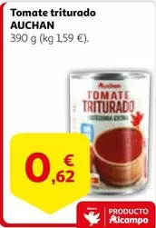 Oferta de Auchan - Tomate Triturado por 0,62€ en Alcampo