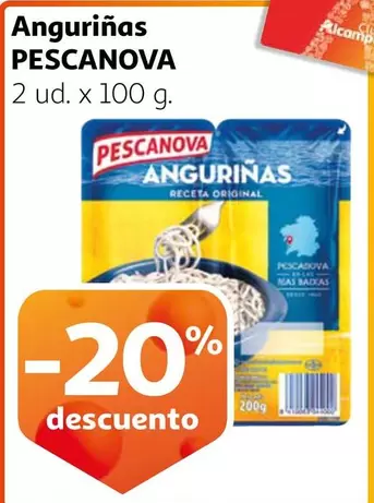 Oferta de Pescanova - Anguriñas en Alcampo