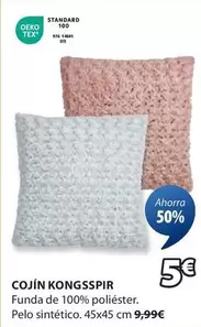 Oferta de Standard - Cojín Kongsspir por 5€ en JYSK