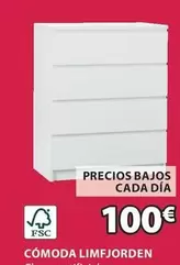 Oferta de Cómoda Limfjorden por 100€ en JYSK