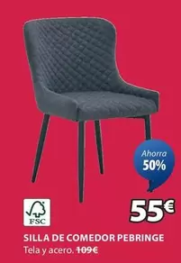 Oferta de Silla De Comedor Pebringe por 55€ en JYSK