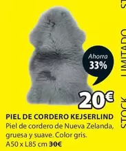 Oferta de Piel De Cordero Kejserlind por 20€ en JYSK