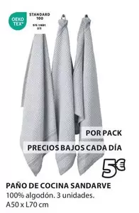 Oferta de Standard - Pano De Cocina Sandarve por 5€ en JYSK