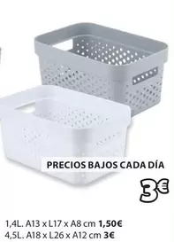 Oferta de Precios Bajos Cada Día por 3€ en JYSK