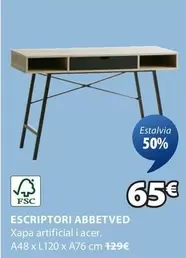 Oferta de Acer - Escriptori Abbetved por 65€ en JYSK