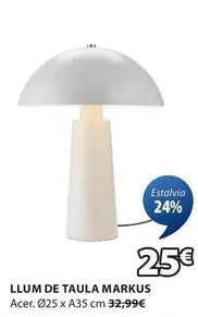 Oferta de Markus - Llum De Taula Markus por 25€ en JYSK