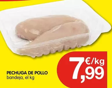 Oferta de Pechuga De Pollo por 7,99€ en CashDiplo