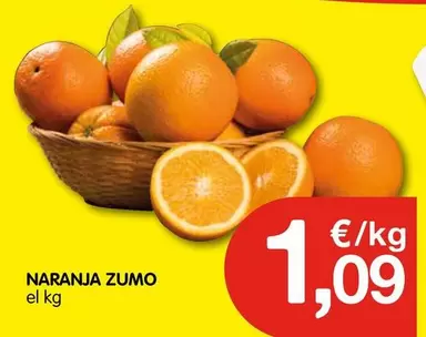 Oferta de Naranja Zumo por 1,09€ en CashDiplo