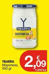 Oferta de Ybarra - Mayonesa por 2,09€ en CashDiplo