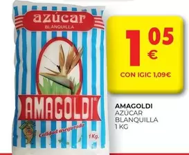 Oferta de Amagoldi - Azúcar Blanquilla por 1,05€ en CashDiplo