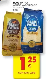 Oferta de Blue Patna - Arroz Vaporizado O Arco por 1,25€ en CashDiplo