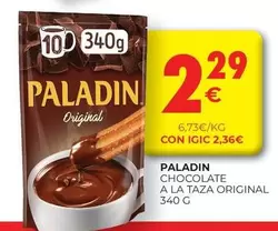 Oferta de Paladín - Chocolate A La Taza Original por 2,29€ en CashDiplo