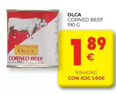 Oferta de Olca - Corned Beef por 1,89€ en CashDiplo