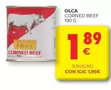 Oferta de Olca - Corned Beef por 1,89€ en CashDiplo