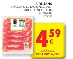 Oferta de Aire Sano - Paleta 8 Estaciones Dop Teruel Loncheado por 4,59€ en CashDiplo