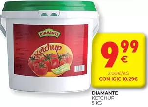 Oferta de Diamante - Ketchup por 9,99€ en CashDiplo