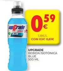 Oferta de Upgrade - Bebida Isotónica Blue por 0,59€ en CashDiplo