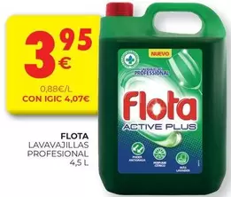 Oferta de Flota - Lavavajillas Profesional por 3,95€ en CashDiplo