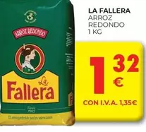 Oferta de La Fallera - Arroz Redondo por 1,32€ en CashDiplo