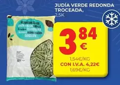 Oferta de Frozen - Judia Verde Redonda por 3,84€ en CashDiplo