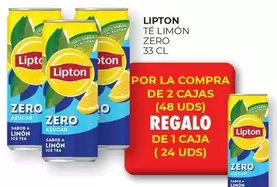 Oferta de Lipton - Te Limon Zero en CashDiplo