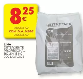 Oferta de Lina - Detergente Profesional por 8,25€ en CashDiplo