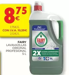 Oferta de Fairy - Lavavajillas Original Profesional por 8,75€ en CashDiplo