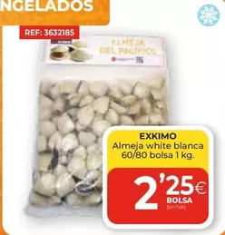 Oferta de Exkimo - Almeja White Blanca por 2,25€ en CashDiplo