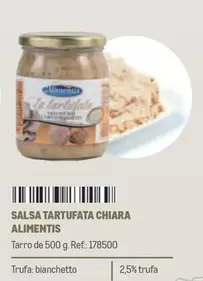 Oferta de Alimentis - Salsa Tartufata Chiara en Makro