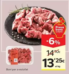 Oferta de Bovi Per A Estofat por 13,25€ en Caprabo