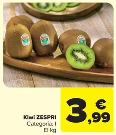 Oferta de Kiwi Zespri por 3,99€ en Carrefour Market